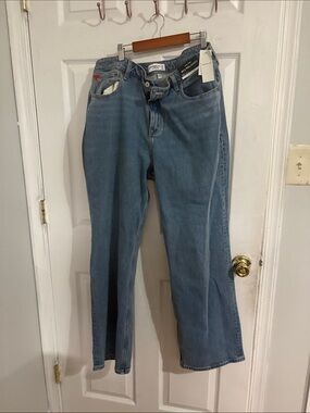 Abercrombie & Fitch Light Blue Straight Leg Jeans